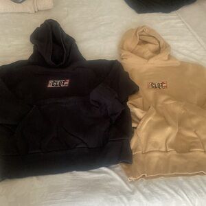 CLOT HOODED SWEATERS